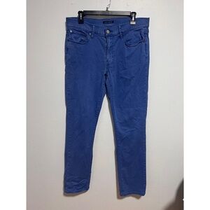 LUCKY BRAND Mens Blue Distressed Ripped Jeans Size W32 L32